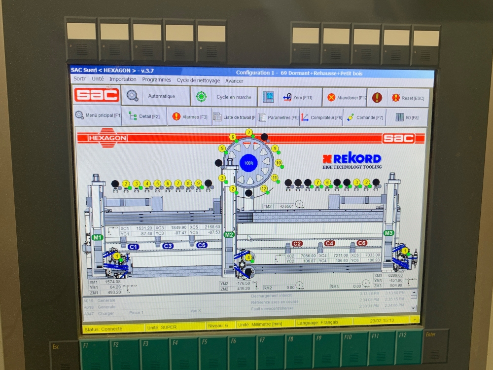 Flexible line for windows production HEXAGON - C2895 Image 11