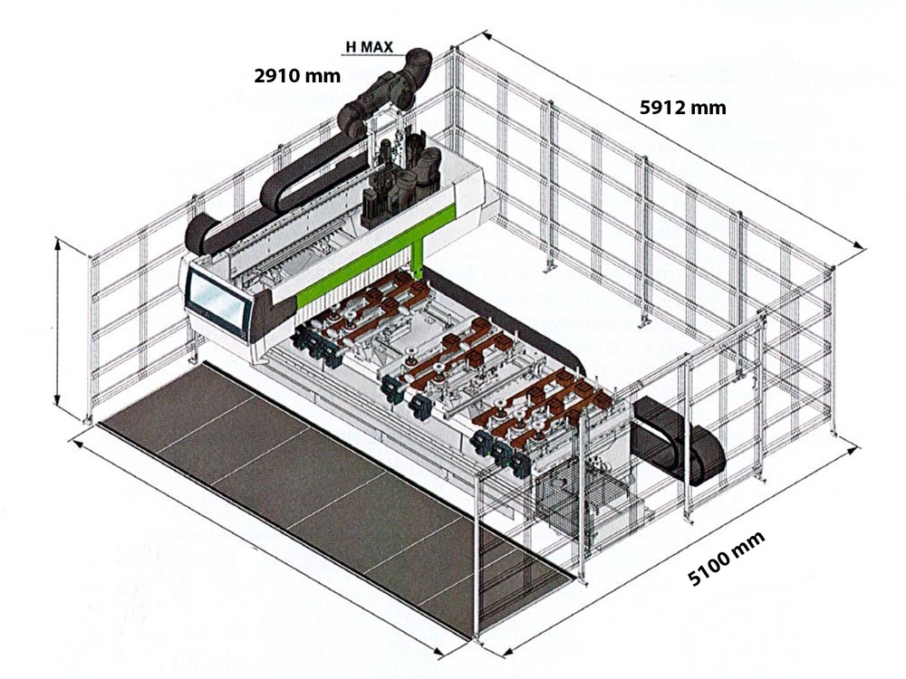 Centre d'usinage BIESSE Rover A 1332 - C3194 Image 13