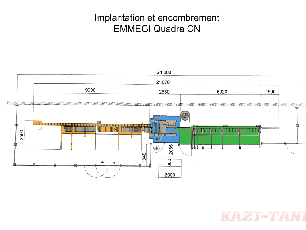 centre de fraisage et de coupe EMMEGI QUADRA QUADRA ES205 ... Image 11