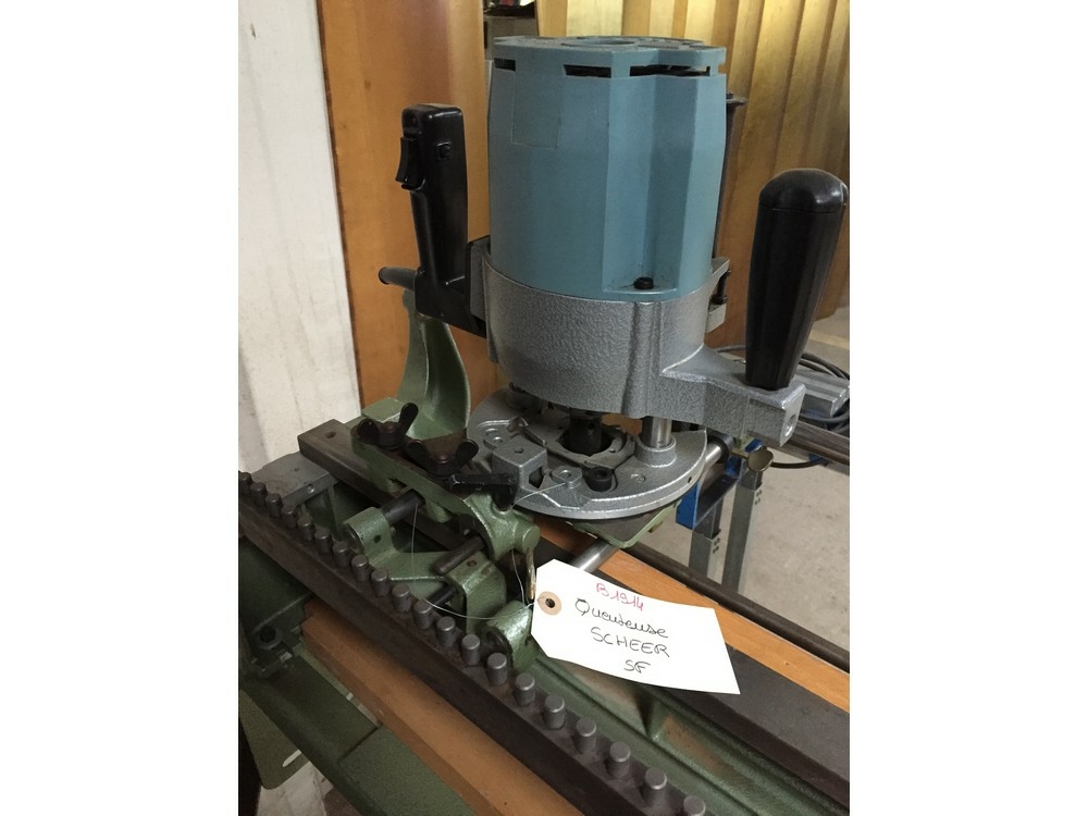 dispositif pour entaillage queue d'aronde SCHEER - B1914 Image 2